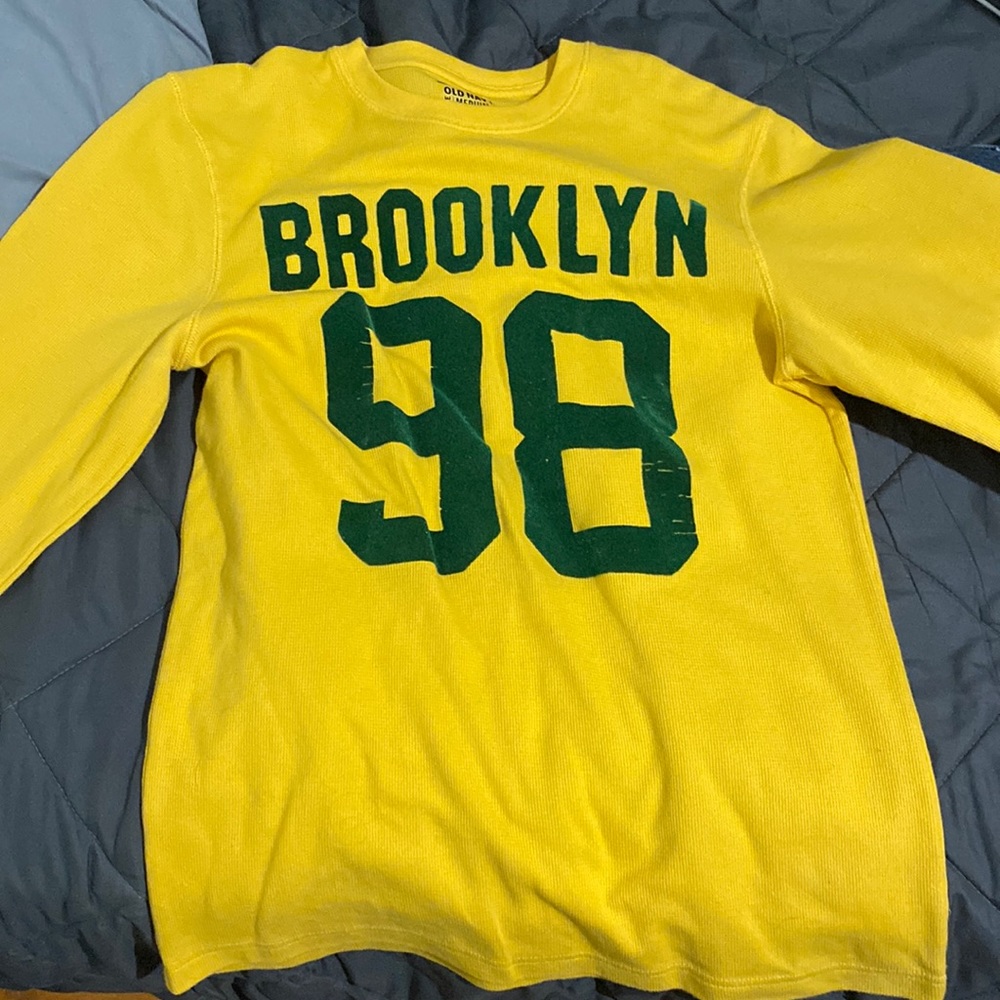 Yellow old navy long sleeve